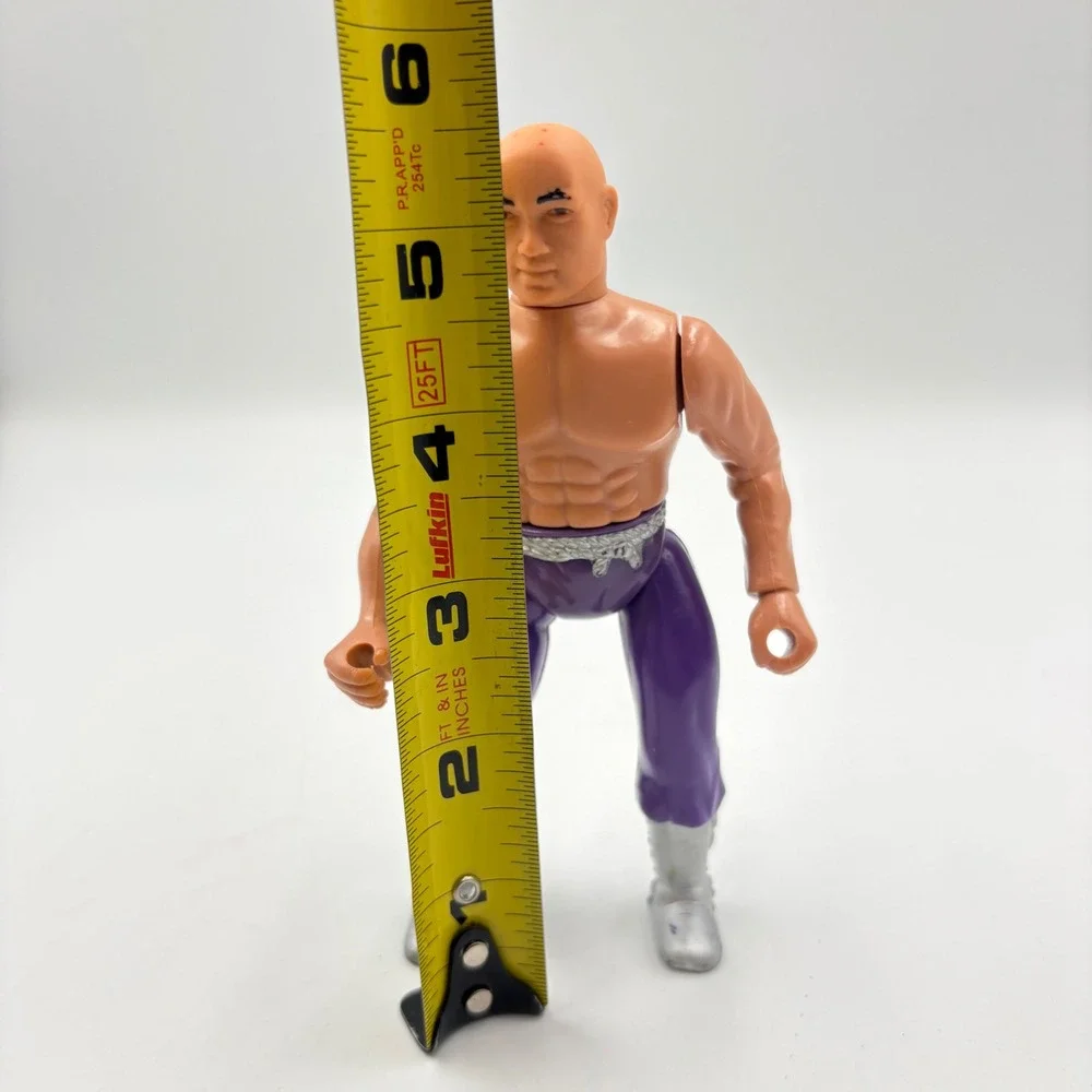 Remco Secret of the Ninja Gold Shaolin Monk Auction Figure Vintage 1984